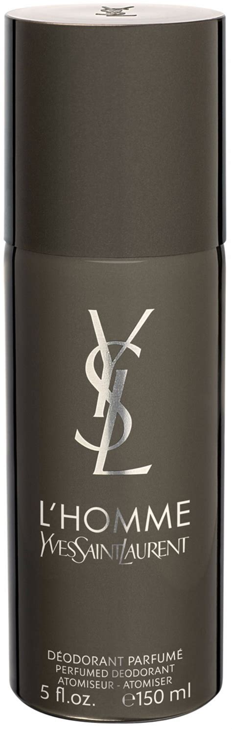 yves saint laurent l'homme deodorant spray 150 ml|ysl y deodorant.